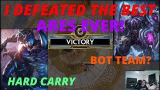 I defeated the Best Ares that has ever existed! Joust Smite