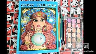 Flip Through and Coloring Chat In Deborah Muller's New Gypsy Caravan Book