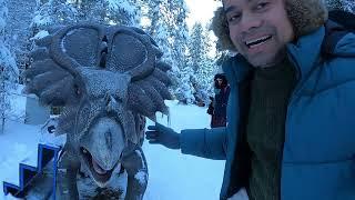 Ukraine Jurassic Snow world | Episode 5 | Bukovel | NajeebTheTraveller | Vlog 58