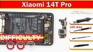 Xiaomi 14T Pro 2407FPN8EG Teardown Disassembly in Detail