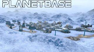 Building an outpost on Neptune in Planet Base! | Stay warm or die | Planet Base