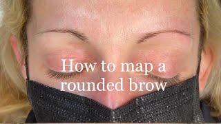 Tips for mapping this challenging rounded brow