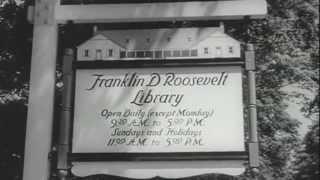 FDR Dedicates his Library 1941