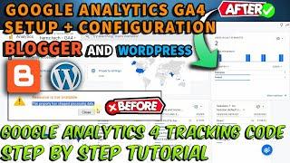 How to Create Google Analytics New GA4 Tracking ID/Property | Setup Analytics 4 Blogger & WordPress