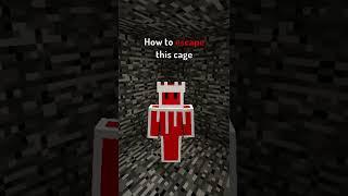 How to Escape a Bedrock Cage in Survival