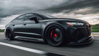 Chef Lou's Murdered Out Audi RS7 | 4K |