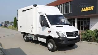 Mercedes Sprinter 4x4 zabudowa kontenerowa LAMAR I Insulated containers