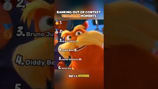Ranking Out Of Context Lorax 