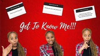 GET TO KNOW ME || South African Youtuber || Liso Mantakana