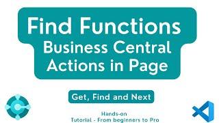 search functions in dynamics 365 | al programming business central | bc tutorial | trend