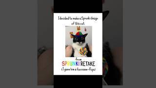 Cat Pops in my Sprunki Design(Sprunki Retake) #Shorts #Sprunki #SprunkiRetake #SprunkiOC(?)