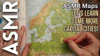 Let's learn some more capital cities! [ASMR Maps]