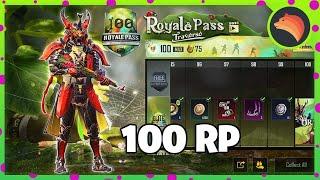 NEW Maxed RP 100 | Season 19 | PUBG MOBILE