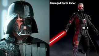 Battle damaged | Darth Vader mod (helmet crack & helmetless) | Star Wars Battlefront 2 | 2k 60FPS