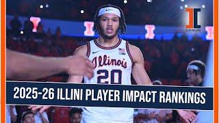 2025-26 Illini basketball player impact rankings | Illini Inquirer Podcast