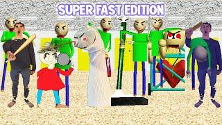 Everyone Helps Baldi's: SUPER FAST MODE - ALL PERFECT! Part 3