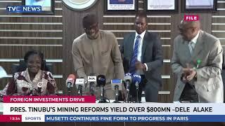 Pres. Tinubu's Mining Reforms Yield Over $800MN - Dele Alake