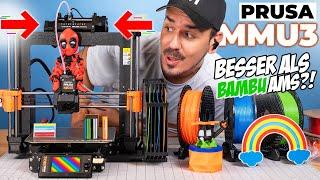 PRUSA MMU3 & MK4S | MultiColor 3D Druck SCHNELL, EFFEKTIV & FUMMELIG?!