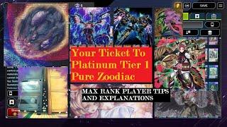 The EASIEST Master Duel Deck to Learn AND Master - Going Second Pure Zoodiac