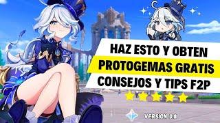 10 MANERAS DE CONSEGUIR PROTOGEMAS GRATIS Consejos y Tips F2P⭐ Genshin Impact