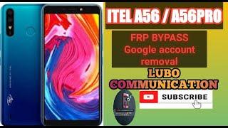 itel A56 frp bypass W6004 Google account removal Itel A56PRO