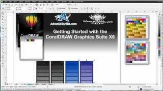 CorelDRAW X6 for beginners working with spot colors