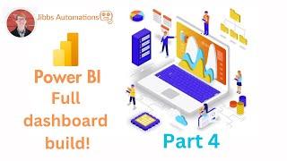 Power BI - Full Dashboard Build [Column Chart] (Part 4)