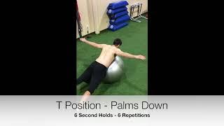 TMI Sports Medicine - Thrower's Scapular Holds Series
