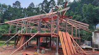 Build a 200m2 house, weld 200 steel bars