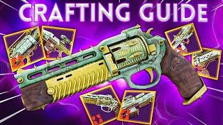 EASY Crafting Guide for Season 22! PvE and PvP Godrolls - Destiny 2