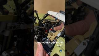 LAND ROVER DEFENDER LEGO TECHNIC #lego #asmr #brick