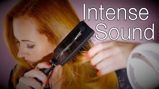 Intensely Relaxing Hair Brushing | Mic ON the Brush ASMR Experiment