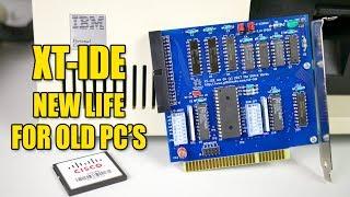 Flash storage for classic PC's - building an XT-IDE kit!