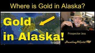 Where Can I Find Gold In Alaska? (USGS MRDS gold map Summary)