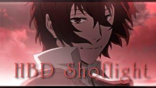 Happy birthday Shoflight!// Dazai Osamu edit// sexyback