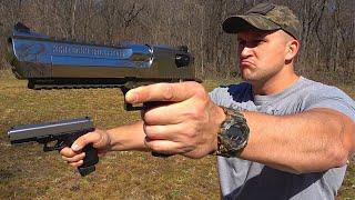 50 CAL GLOCK vs DESERT EAGLE