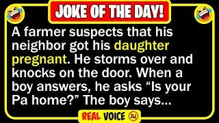  BEST JOKE OF THE DAY! - A farmer got into his pickup, drove to a... | Funny Daily Jokes