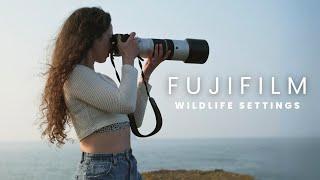 Fujifilm X-H2S & XH2 Settings | Wildlife Photography & Videography