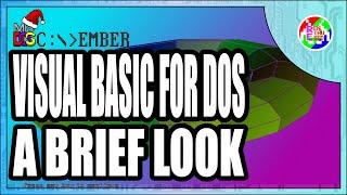 A brief look at Visual Basic for DOS #DOScember