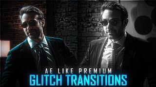 Ae Like GLITCH Transitions  | Preset & XML File | Alight Motion | Rajj Editz |