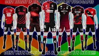 New Kits! Top Black Red Kits In eFootball 2025 Mobile