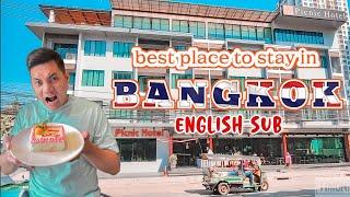 Where To Stay in Bangkok   |  Hotel Review  |  BEST BUDGET HOTEL (English Sub)  | Picnic Hotel