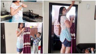 Indian mom busy day #indianvlog #takshay'smom