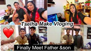 Finally I Meet My Son ️|| Tselha Making Vlog || Tibetan Losar || Tibetan Vlogger || New Video