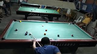 JOSEPH ZARASPE "MATA" VS ROMEL ABROGINA "MANUYA"..10 BALL.BET 16,500..RACE 11..