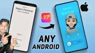 Install iOS 17 call screen on any Android phone easy trick #callscreen #androidtricks #Bittutechdy