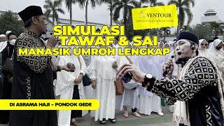 Simulasi Tawaf dan Sai Manasik Umrah - Asrama Haji 10 September 2022