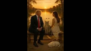 Donald & Melania’s Quiet Lake Moment with Ashera️