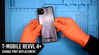 Revvl 4+ Not Charging | Teardown and charge port replacement guide