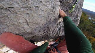 Doberdò, Salsa 6b+ (~5.11a) | Lead rope solo free climbing